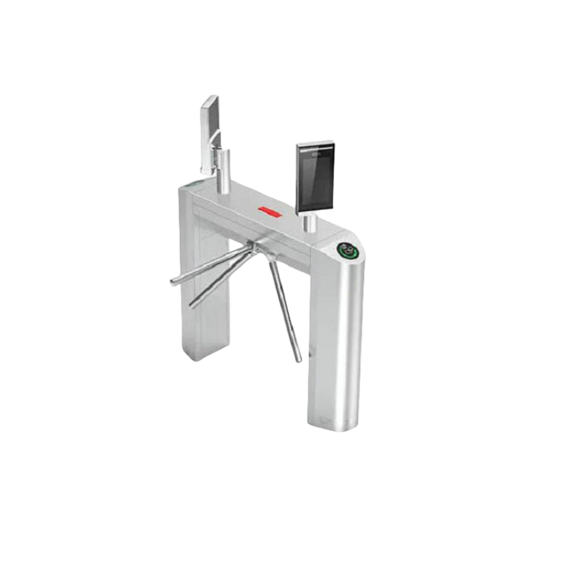 Face recognition tripod turnstiles